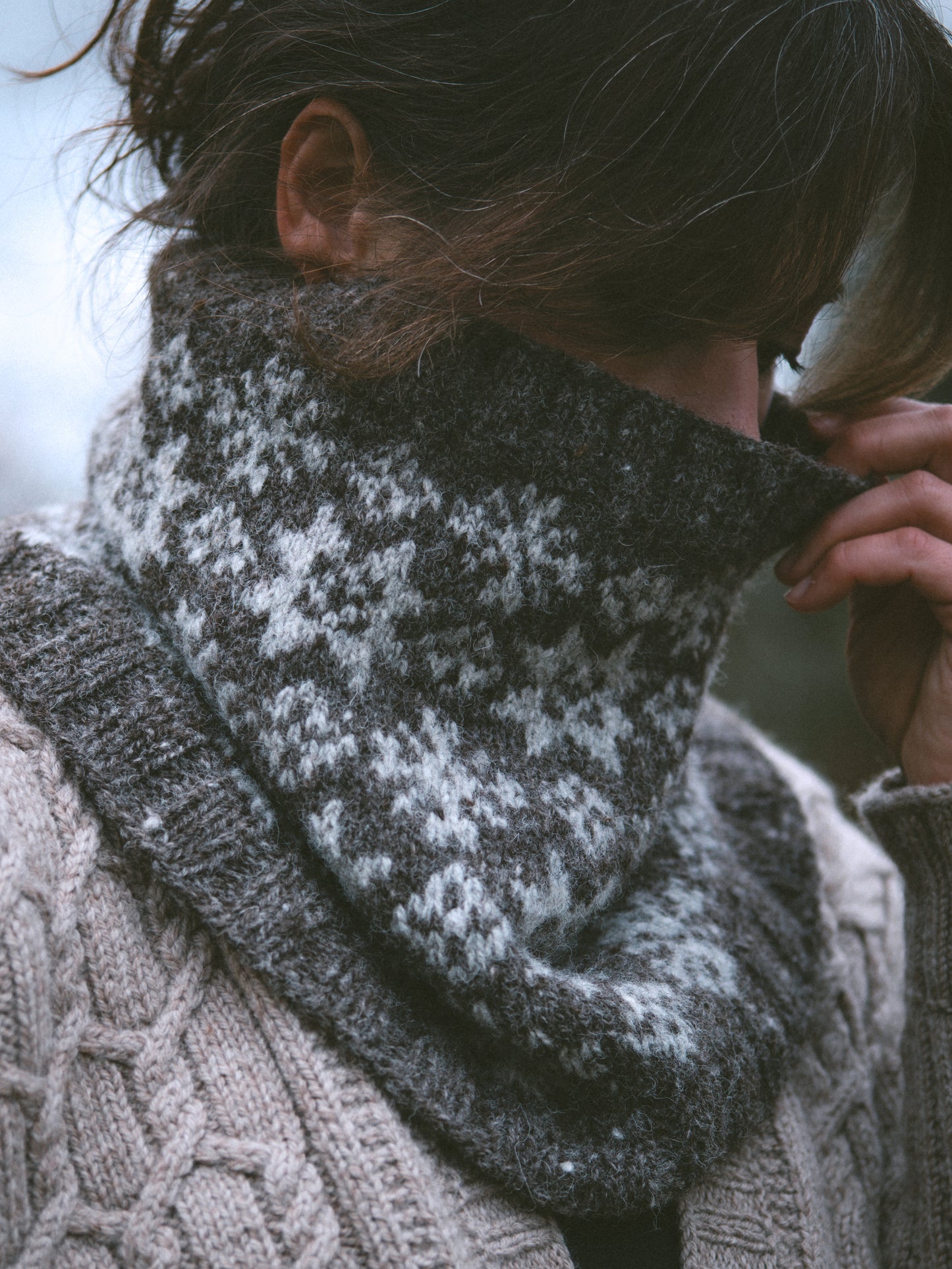 WINTER SKY COWL