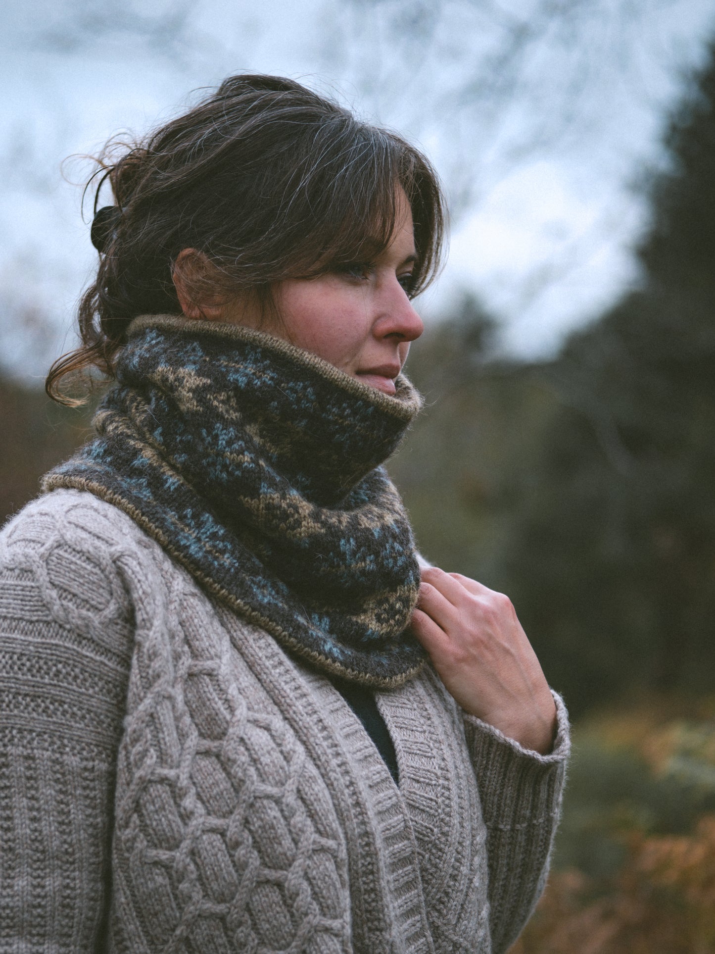 WINTER SKY COWL