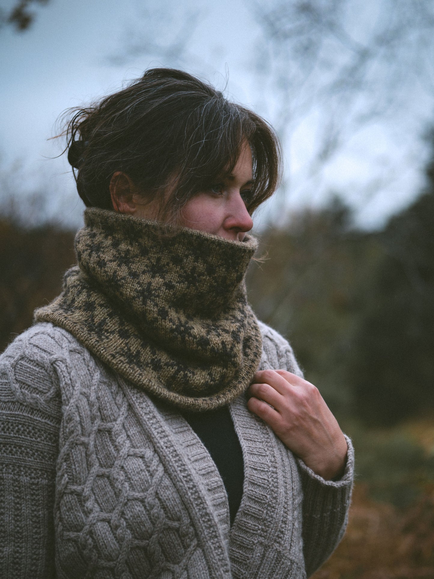 WINTER SKY COWL