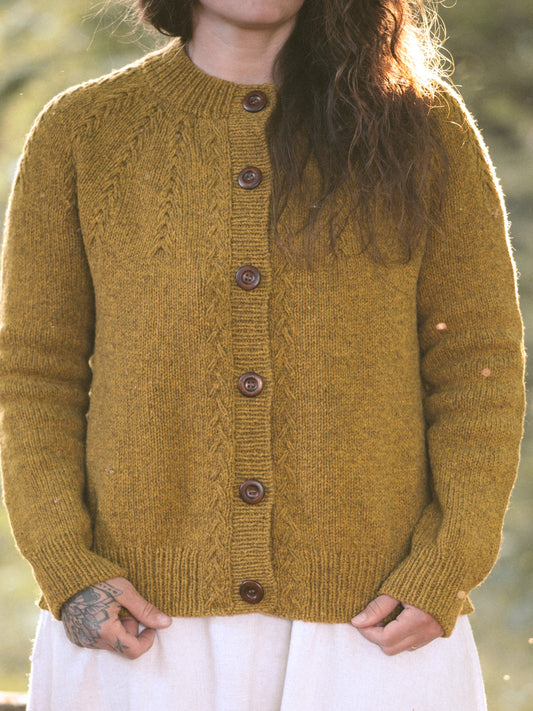 THERE AND BACK AGAIN CARDIGAN